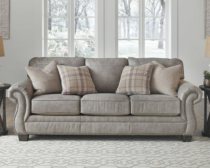 ASHLEY FURNITURE 48701U7 Olsberg Sofa, Loveseat, Recliner