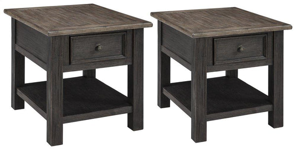 ASHLEY FURNITURE PKG008542 2 End Tables