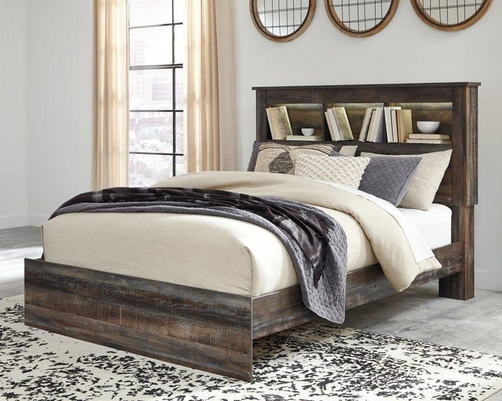 ASHLEY FURNITURE B211B16 Drystan Queen Bookcase Bed