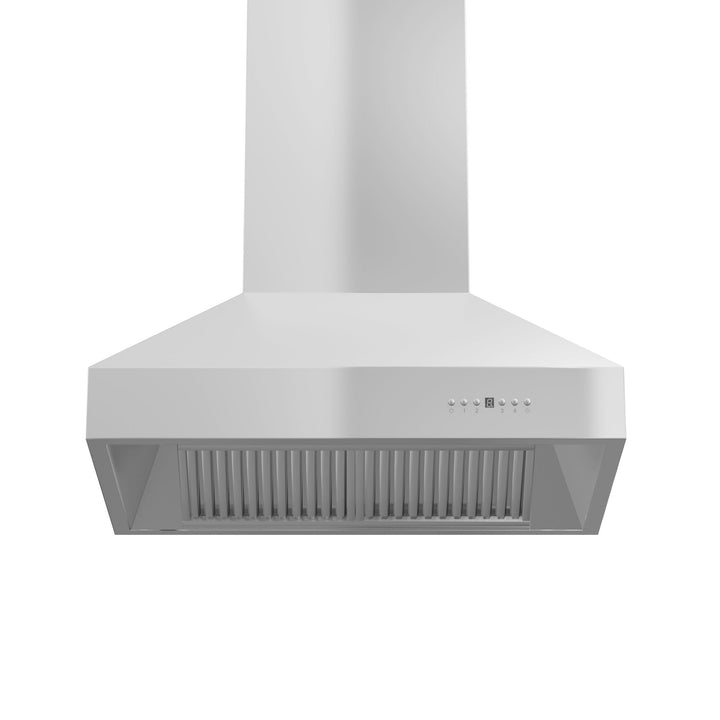 ZLINE KITCHEN AND BATH 697IRD36 ZLINE Dual Remote Blower Island Mount Range Hood in Stainless Steel Size: 36 Inch, CFM: 700 CFM