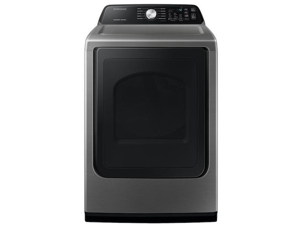 SAMSUNG DVE45T3400P 7.4 cu. ft. Electric Dryer with Sensor Dry in Platinum