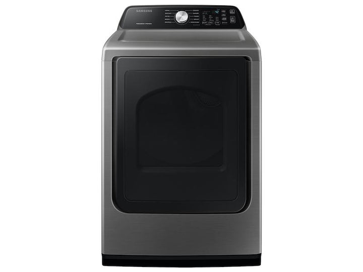 SAMSUNG DVG45T3400P 7.4 cu. ft. Gas Dryer with Sensor Dry in Platinum