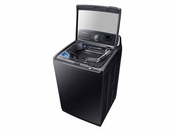 SAMSUNG WA52M7750AV 5.2 cu. ft. activewash TM Top Load Washer in Black Stainless Steel