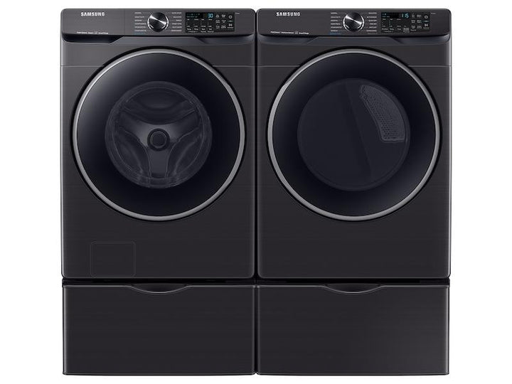 SAMSUNG WF50A8500AV 5.0 cu. ft. Extra-Large Capacity Smart Front Load Washer with Super Speed Wash in Brushed Black