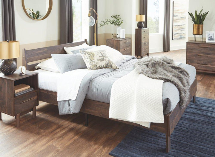 ASHLEY FURNITURE EB3660B2 Calverson Full Panel Platform Bed