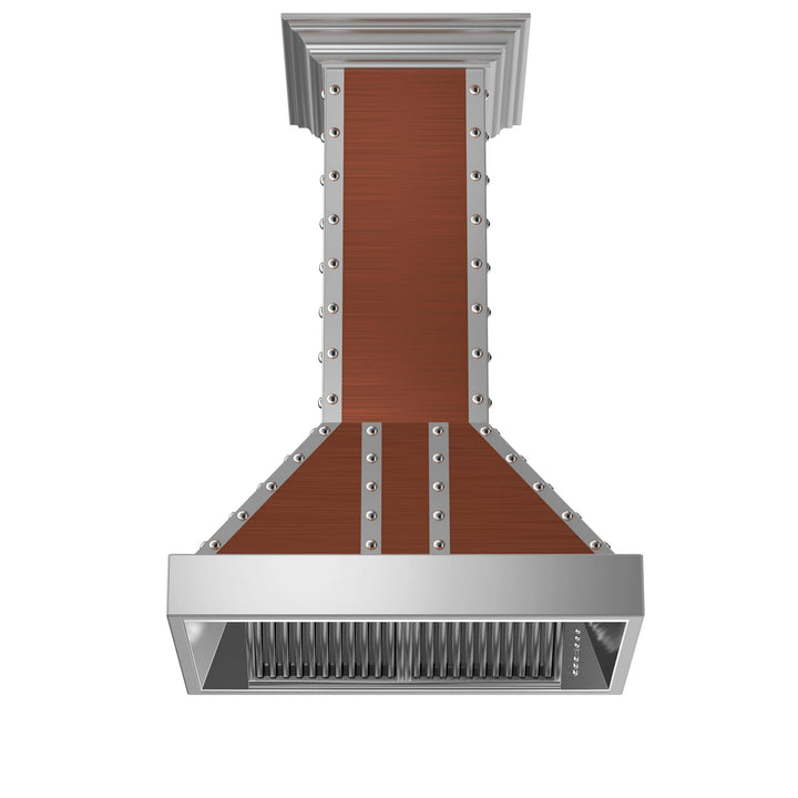 ZLINE KITCHEN AND BATH 655ICSSSS30 ZLINE 30" Designer Series Copper Island Range Hood