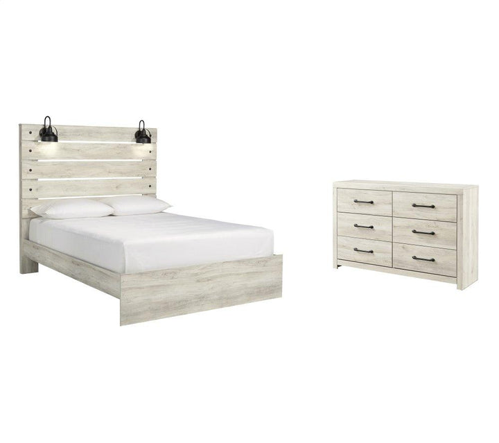 ASHLEY FURNITURE PKG003063 Queen Panel Bed With Dresser