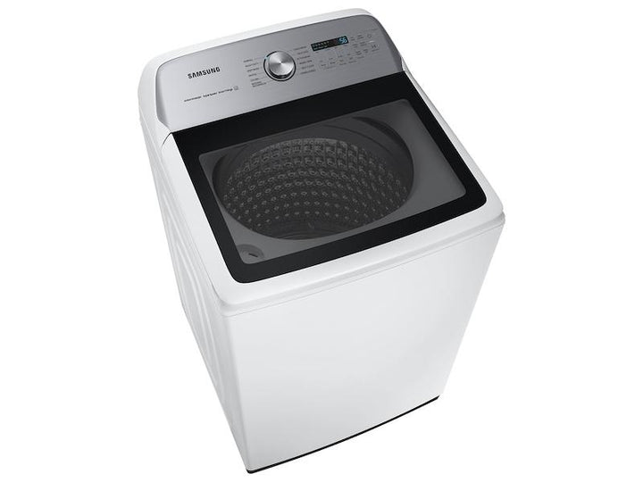 SAMSUNG WA52A5500AW 5.2 cu. ft. Large Capacity Smart Top Load Washer with Super Speed Wash in White