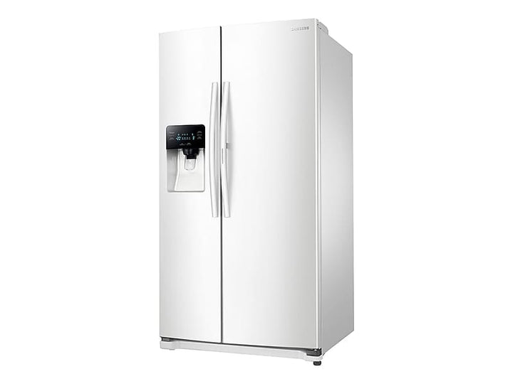 SAMSUNG RH25H5611WW 25 cu. ft. Food Showcase Side-by-Side Refrigerator with Metal Cooling in White