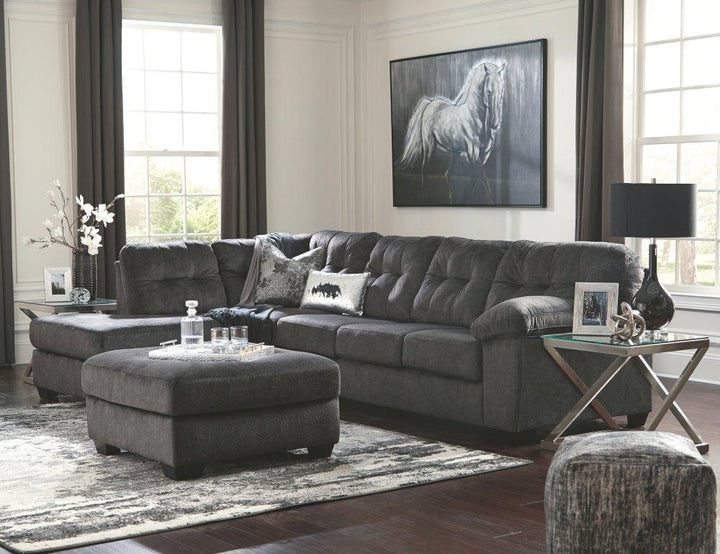 ASHLEY FURNITURE 70509U3 Accrington 2-piece Sectional With Ottoman