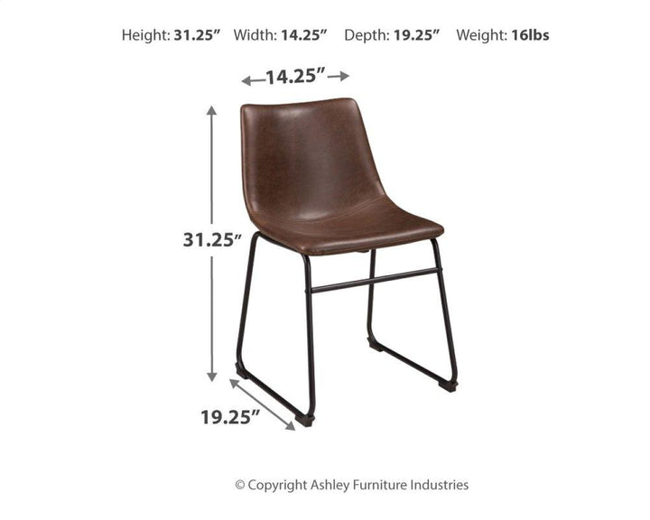 ASHLEY FURNITURE D372D1 Centiar Dining Table and 4 Chairs