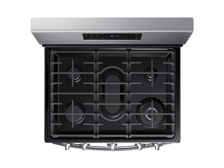 SAMSUNG NX58T7511SS 5.8 cu. ft. Freestanding Gas Range with Air Fry and Convection in Stainless Steel