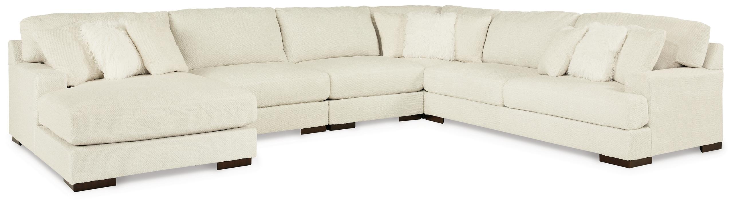 ASHLEY FURNITURE 52204S9 Zada 5-piece Sectional With Chaise