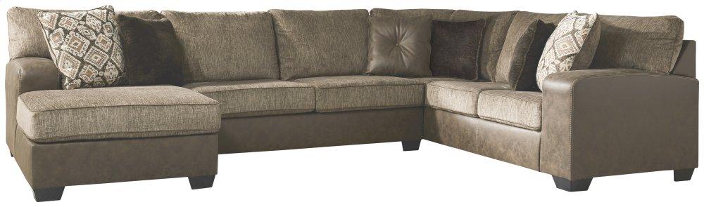 ASHLEY FURNITURE 91302S1 Abalone 3-piece Sectional With Chaise