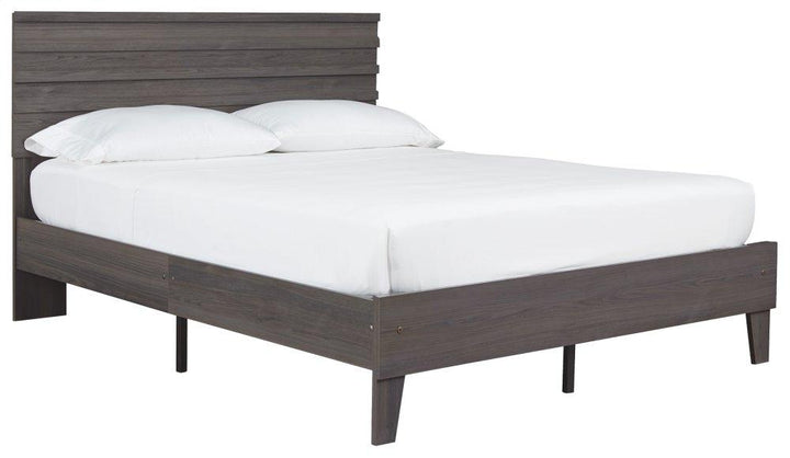 ASHLEY FURNITURE PKG008892 Full Platform Bed With Dresser and 2 Nightstands