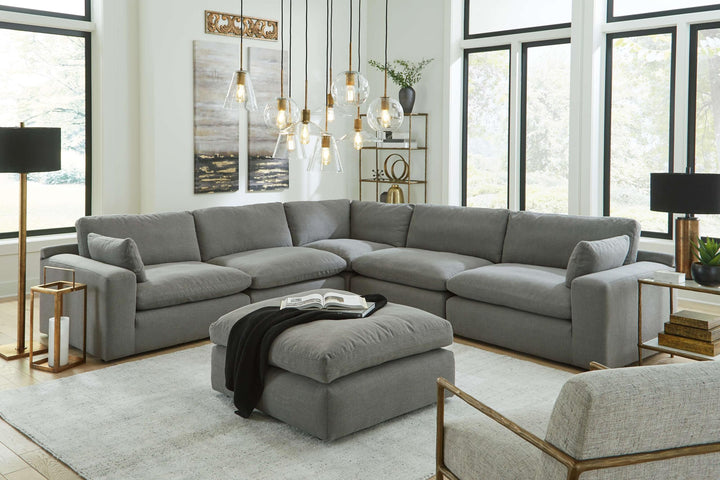 ASHLEY FURNITURE PKG012975 5-piece Sectional With Ottoman