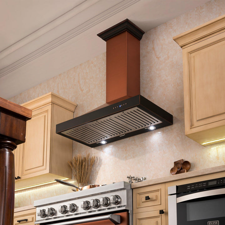 ZLINE KITCHEN AND BATH KB2CBXXX36 ZLINE Designer Series Wall Mount Range Hood Size: 36 inch