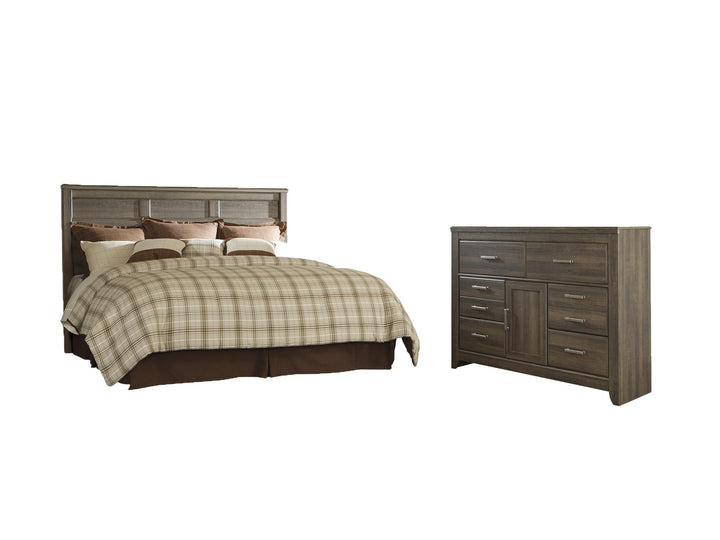 ASHLEY FURNITURE PKG004029 King/california King Panel Headboard With Dresser