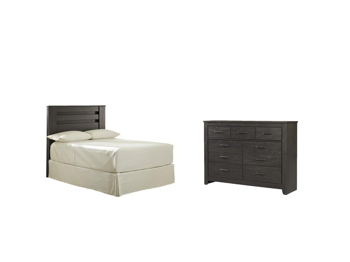 ASHLEY FURNITURE PKG003999 Full Panel Headboard With Dresser