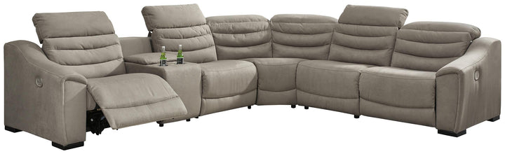 ASHLEY FURNITURE 58504S5 Next-gen Gaucho 6-piece Power Reclining Sectional