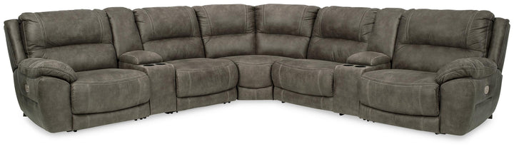 ASHLEY FURNITURE 51403S12 Cranedall 7-piece Power Reclining Sectional