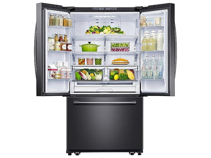 SAMSUNG RF260BEAESG 26 cu. ft. French Door Refrigerator with Filtered Ice Maker in Black Stainless Steel