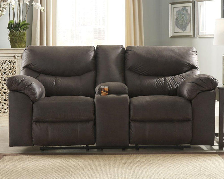 ASHLEY FURNITURE 3380396 Boxberg Power Reclining Loveseat With Console