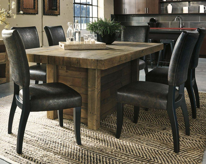 ASHLEY FURNITURE PKG008103 Dining Table and 6 Chairs