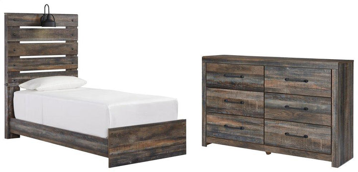 ASHLEY FURNITURE PKG003222 Twin Panel Bed With Dresser
