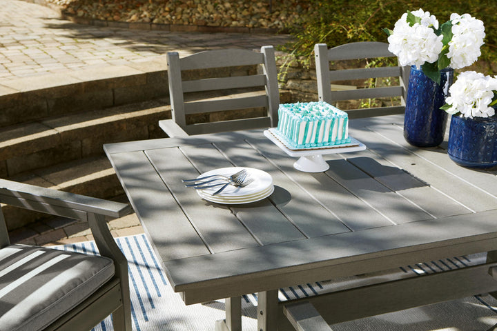 ASHLEY FURNITURE PKG011416 Outdoor Dining Table and 4 Chairs