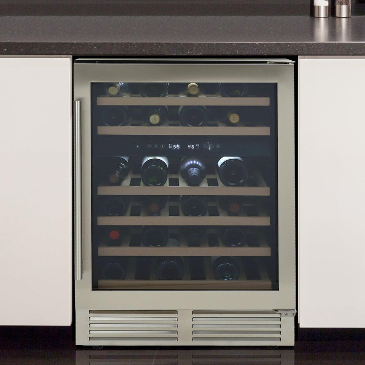 AVANTI WCD46DZ3S 43 Bottle DESIGNER Series Dual-Zone Wine Cooler