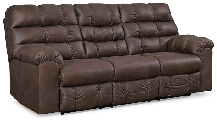 ASHLEY FURNITURE 2840189 Derwin Reclining Sofa With Drop Down Table