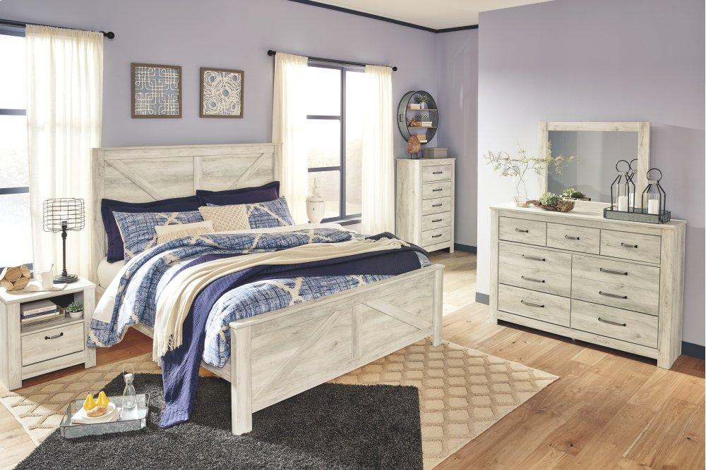 ASHLEY FURNITURE B331B10 Bellaby King Crossbuck Panel Bed