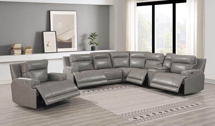 ASHLEY FURNITURE PKG012962 6-piece Sectional With Recliner