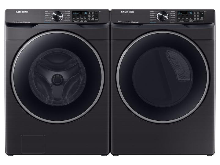 SAMSUNG WF50A8500AV 5.0 cu. ft. Extra-Large Capacity Smart Front Load Washer with Super Speed Wash in Brushed Black