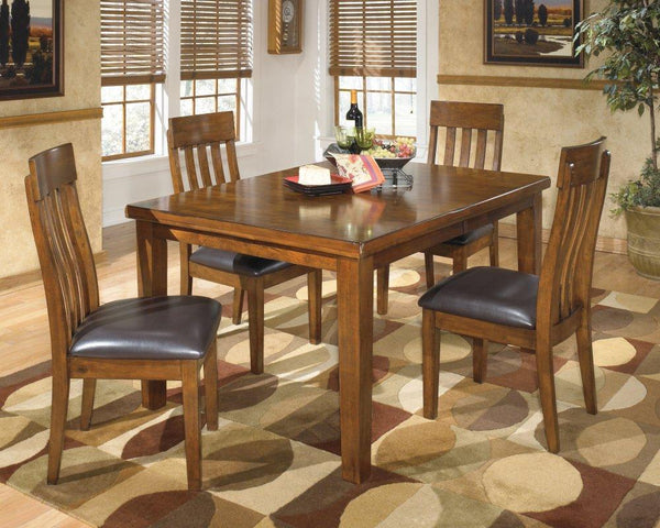 ASHLEY FURNITURE D594D6 Ralene Dining Table With 4 Chairs