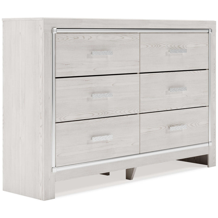 ASHLEY FURNITURE PKG009424 King Panel Bed With Dresser