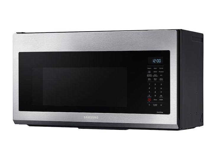 SAMSUNG MC17T8000CS 1.7 cu ft. Smart Over-the-Range Microwave with Convection & Slim Fry TM in Stainless Steel