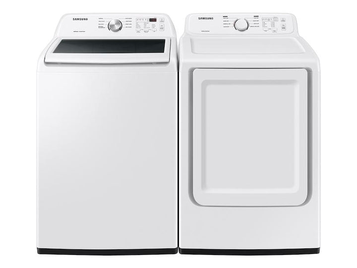 SAMSUNG WA44A3205AW 4.4 cu. ft. Top Load Washer with ActiveWave TM Agitator and Soft-Close Lid in White