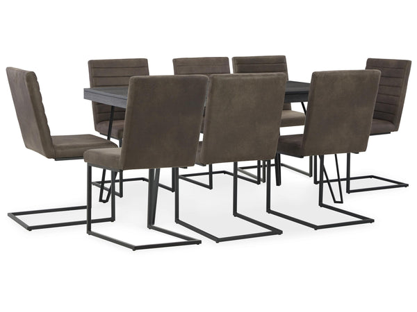 ASHLEY FURNITURE PKG013265 Dining Table and 8 Chairs