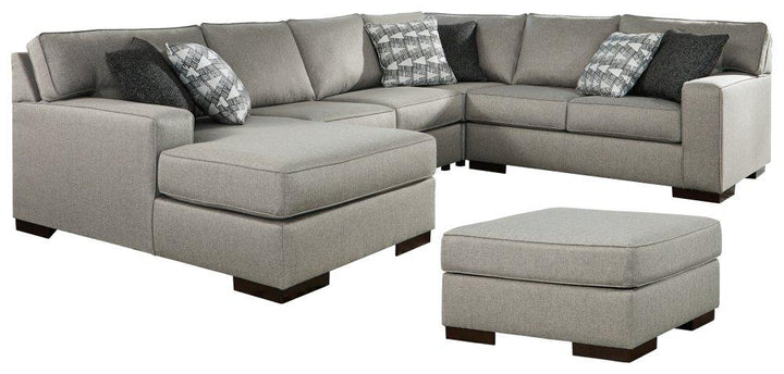 ASHLEY FURNITURE PKG008207 4-piece Sectional With Ottoman