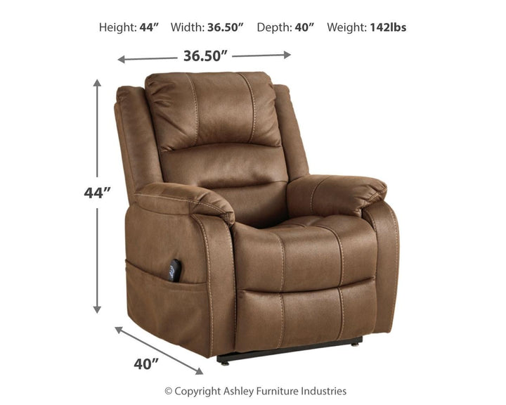 ASHLEY FURNITURE 7520512 Whitehill Power Lift Recliner