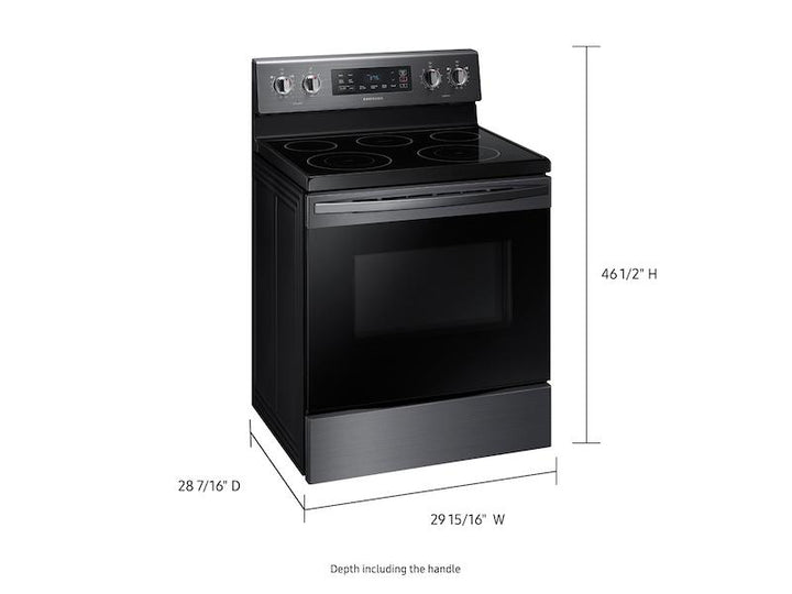 SAMSUNG NE59T4311SG 5.9 cu.ft. Freestanding Electric Range in Black Stainless Steel