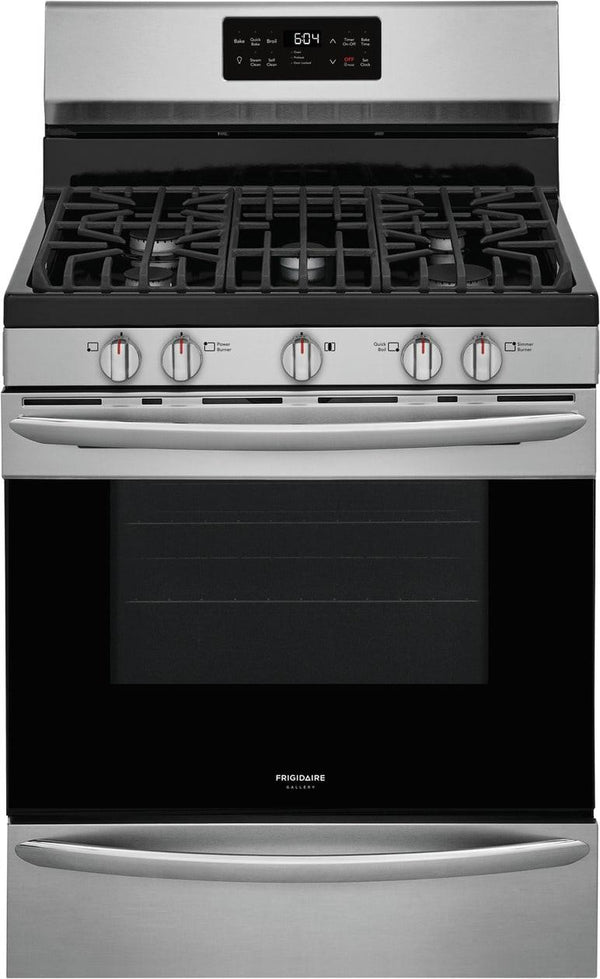 FRIGIDAIRE GCRG3038AF Gallery 30" Freestanding Gas Range with Steam Clean