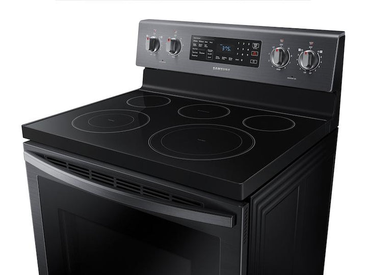 SAMSUNG NE59T7511SG 5.9 cu. ft. Freestanding Electric Range with Air Fry and Convection in Black Stainless Steel