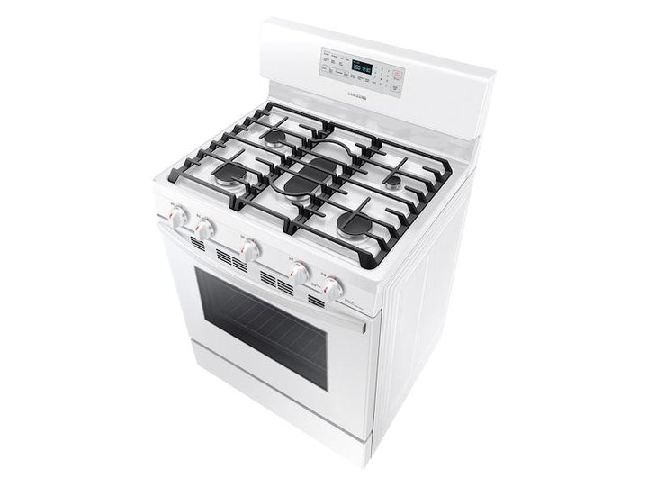 SAMSUNG NX58T5601SW 5.8 cu. ft. Freestanding Gas Range with Convection in White