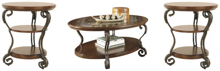 ASHLEY FURNITURE PKG008571 Coffee Table With 2 End Tables