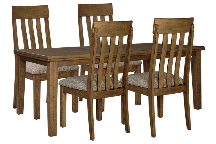 ASHLEY FURNITURE PKG002068 Dining Table and 4 Chairs