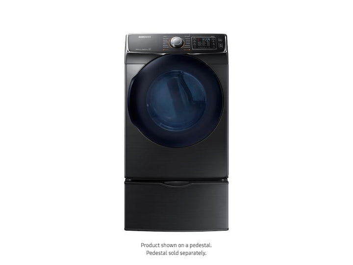 SAMSUNG DV45K6500EV 7.5 cu. ft. Smart Electric Dryer with MultiSteam TM in Black Stainless Steel