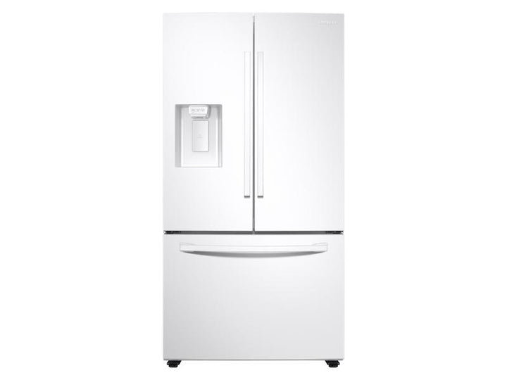 SAMSUNG RF27T5201WW 27 cu. ft. Large Capacity 3-Door French Door Refrigerator with External Water & Ice Dispenser in White